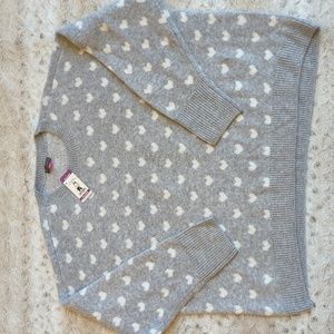 Vince Camuto Cozy Heart Sweater